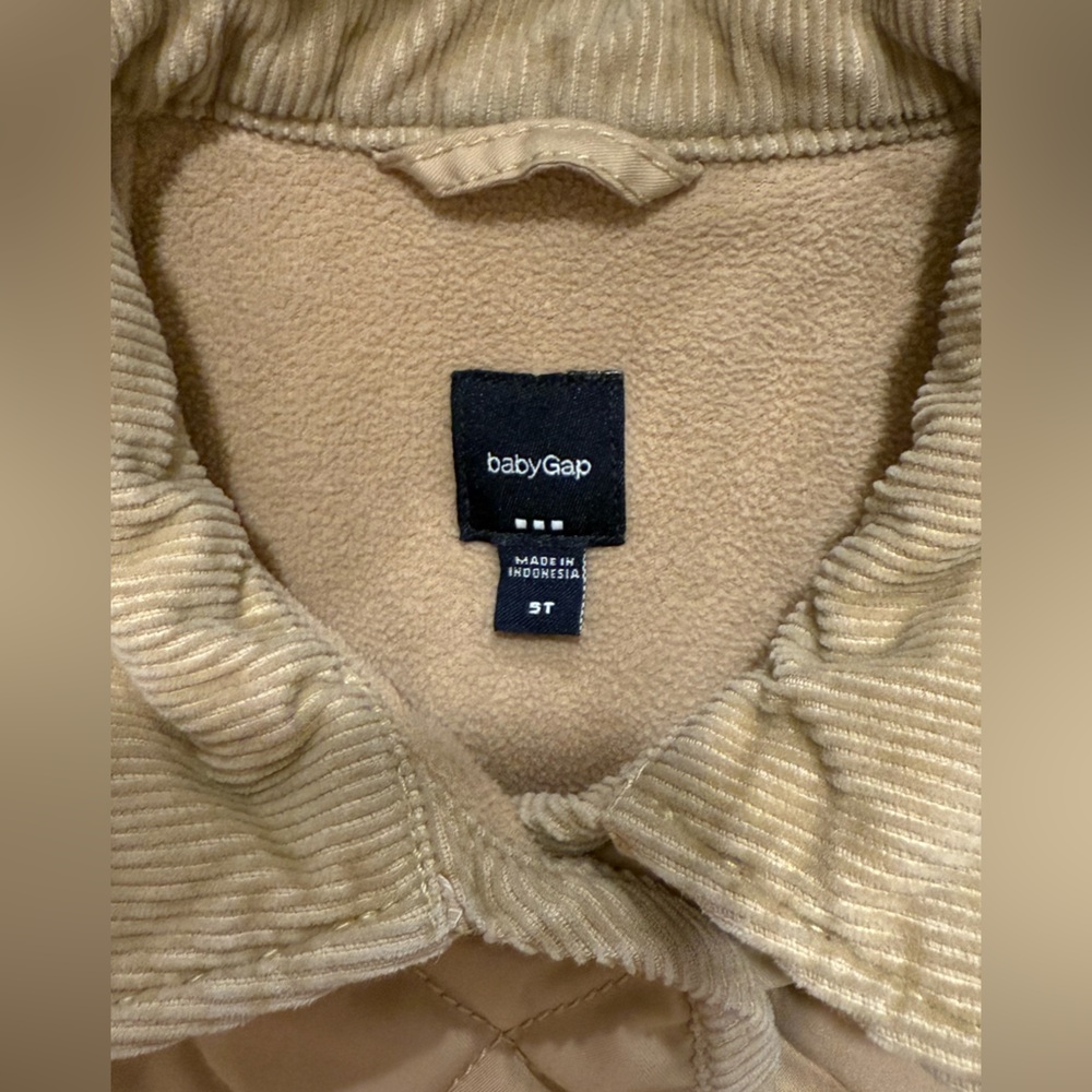 Gap Quilted Jacket 5T - Picture 4 of 7
